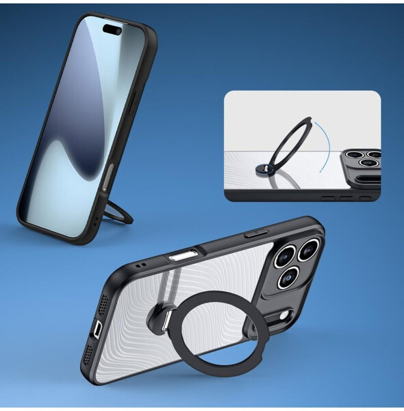 Dux Ducis Aimo Mag Case iPhone 17 Pro Black, Bild 4