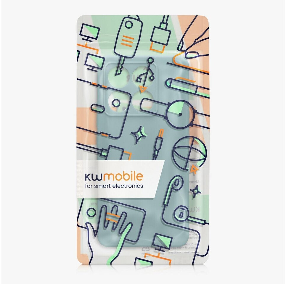Kwnobile Handyhülle Für Honor 400 – Weiches Silikon, Dunkler Schiefer, Rutschfest