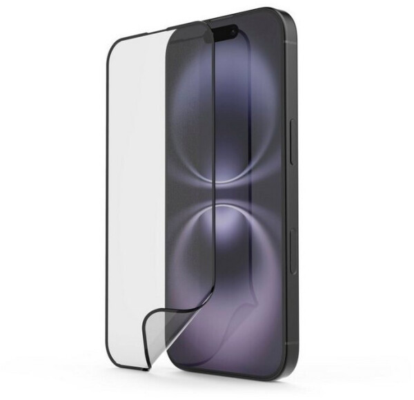 Hama Handy-Schutzglas Super Hybrid für Apple iPhone 17, Montagehilfe