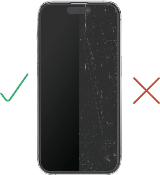 Hama Handy-Schutzglas Clear Protect für Apple iPhone 17 Pro Max, Montagehilfe, Bild 9