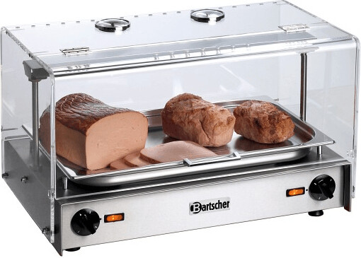 Bartscher Vitrine chaude GN 1/1
