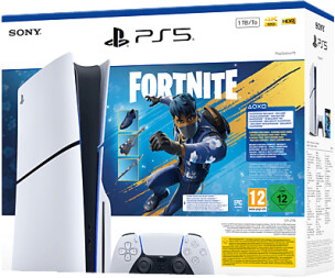 Sony PlayStation 5 Slim (PS5 Slim) Fortnite Erblühendes-Chaos-Bundle