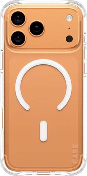 PanzerGlass CARE by PanzerGlass Samba Case Transparent m. Weiß MagSafe iPhone 17 Pro Max