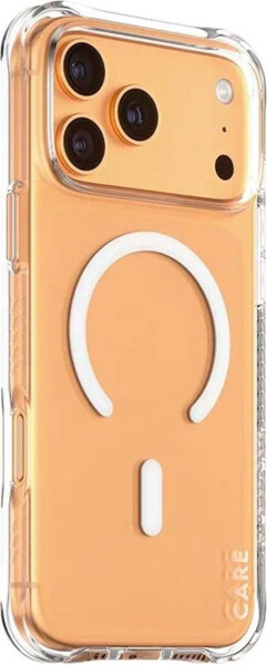 PanzerGlass CARE by PanzerGlass Samba Case Transparent m. Weiß MagSafe iPhone 17 Pro Max, Bild 5