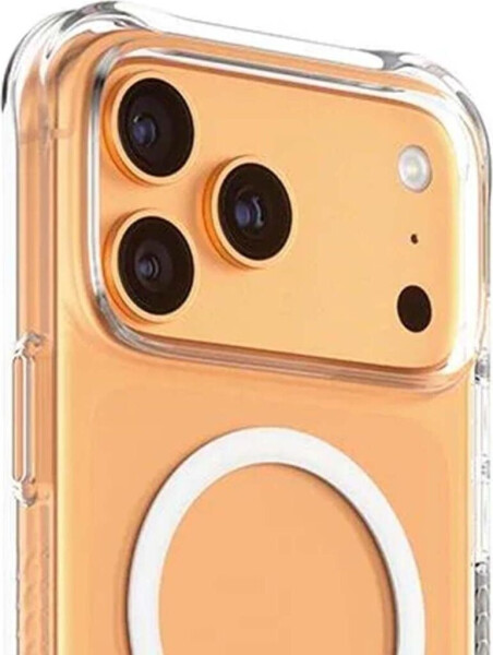 PanzerGlass CARE by PanzerGlass Samba Case Transparent m. Weiß MagSafe iPhone 17 Pro Max, Bild 6