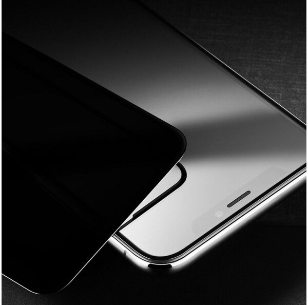 Numerva Schutzfolie Panzer Folie für Apple iPhone 12 Echt Glas Folie, (1x Schutzfolie 2x Reinigungstücher), Anti Spy, Bild 5