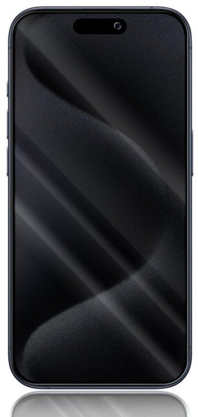Numerva Schutzfolie Panzer Folie Echt Glas Folie für Apple iPhone 15 Pro, (1x Schutzfolie 2x Reinigungstücher), Anti Spy, Bild 2