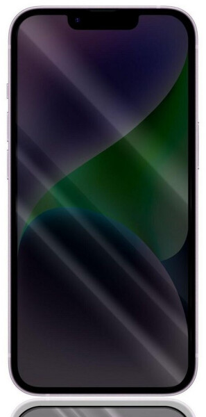Numerva Schutzfolie Panzer Folie Echt Glas Folie für Apple iPhone 14 P, (1x Schutzfolie 2x Reinigungstücher), Anti Spy, Bild 2