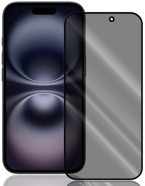 Numerva Schutzfolie Panzer Folie Echt Glas Folie für Apple iPhone 16, (1x Schutzfolie 2x Reinigungstücher), Anti Spy