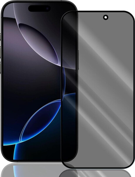Numerva Schutzfolie Panzer Folie Echt Glas Folie für Apple iPhone 16 Pro, (1x Schutzfolie 2x Reinigungstücher), Anti Spy