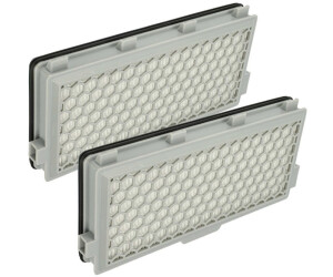 vhbw 2x Staubsaugerfilter kompatibel mit Miele S 4000 S 4999, S388, S4, S381, S4210, S2120, S4000 Staubsauger HEPA Abluft-Filter H13