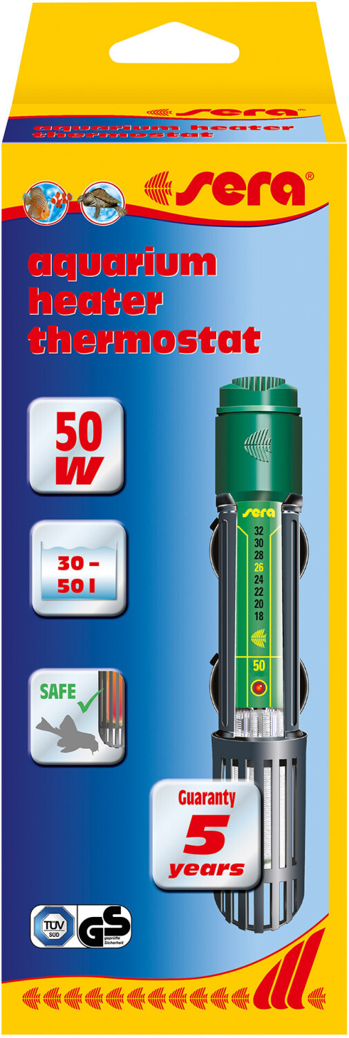 sera Thermoplongeur pour aquarium 50 W