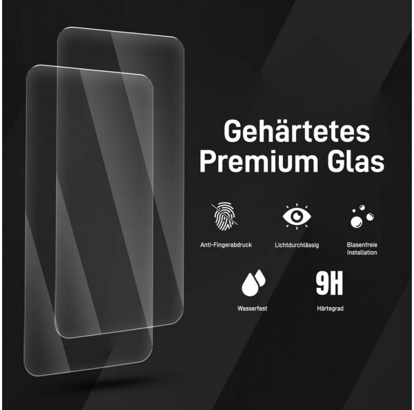 Tec-Expert Displayschutzglas 2x 9H für Apple iPhone 17 Pro Displayfolie, Bild 2