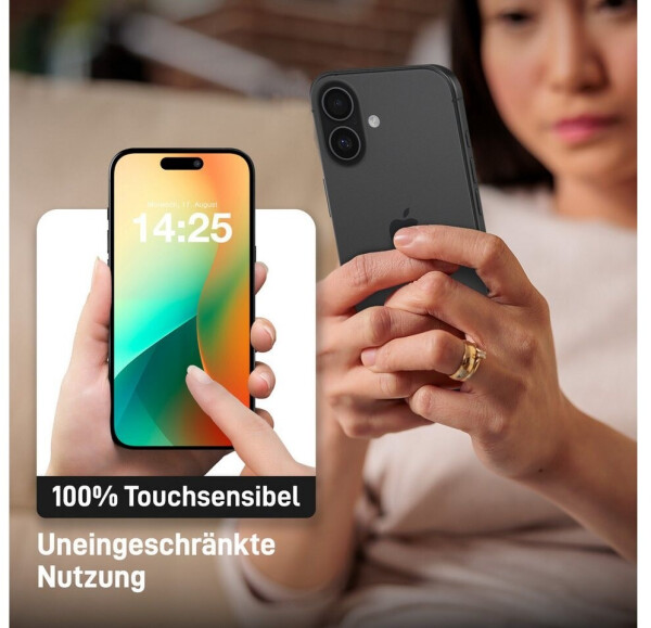 Tec-Expert Displayschutzglas 2x 9H für Apple iPhone 17 Displayfolie, Bild 6