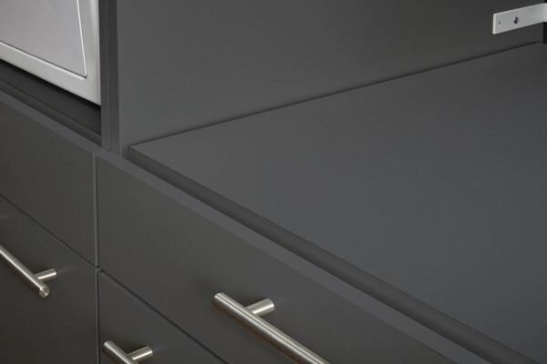 Laundreezy 2x Waschmaschinenschrank und 3x Schrankaufsatz anthrazit 91-220-C0, Bild 2