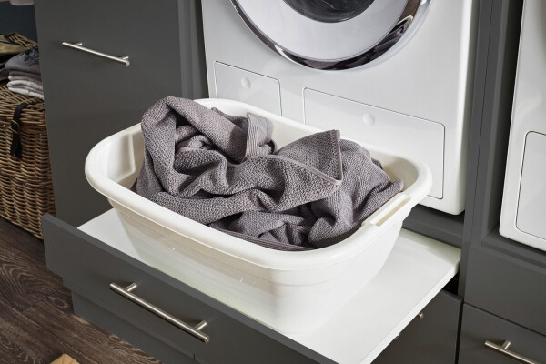 Laundreezy 2x Waschmaschinenschrank und 3x Schrankaufsatz anthrazit 91-220-C0, Bild 7