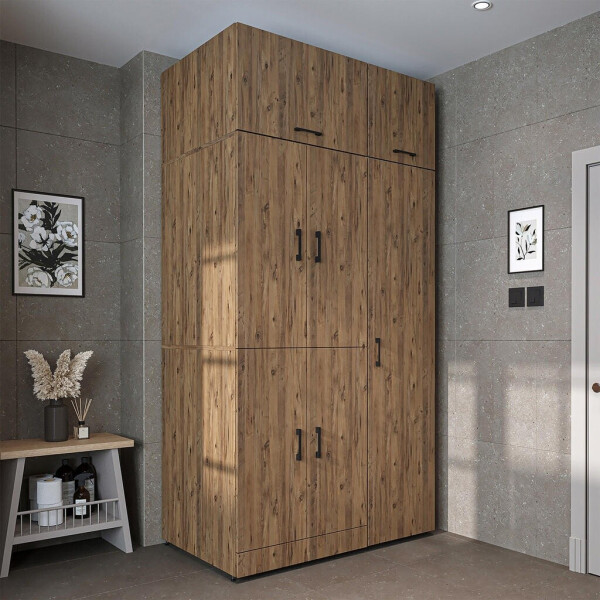 Roomart Dora Washing Machine and Dryer Cabinet oak, Bild 3
