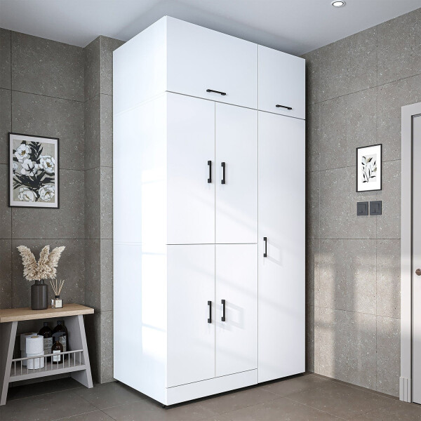 Roomart Dora Washing Machine and Dryer Cabinet oak, Bild 5