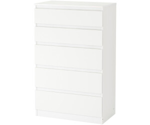 Ikea KULLEN Kommode mit 5 Schubladen weiß 70 x 40 x 112 cm ab 79,00 € (Oktober 2026)