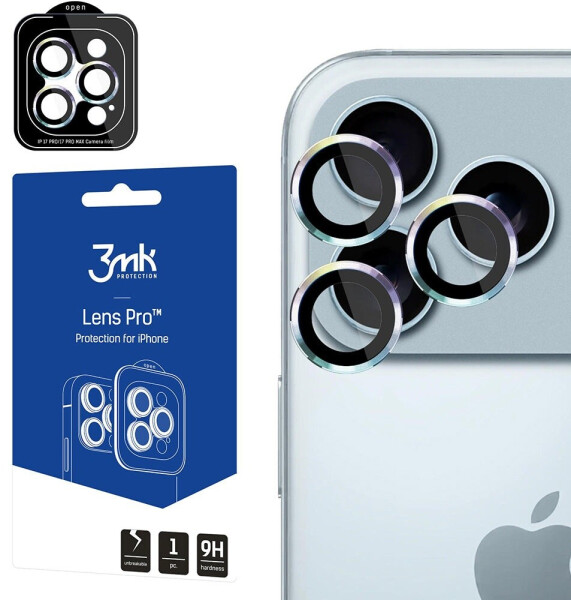 3mk Lens Protection Pro Kameralinsenglas Apple iPhone 17 /17 Max - Mehrfarbig, Bild 2