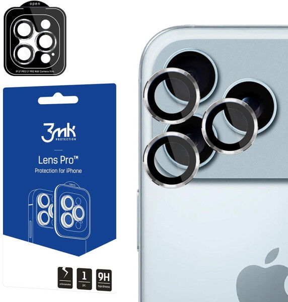 3mk Lens Protection Pro Kameralinsenglas Apple iPhone 17 /17 Max - Silber, Bild 2