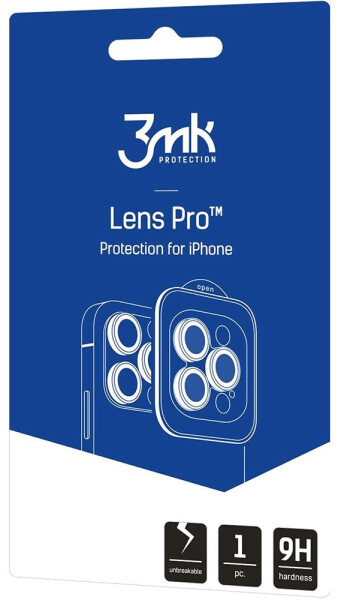 3mk Lens Protection Pro Schutzglas iPhone 17 Air - Silber, Bild 2