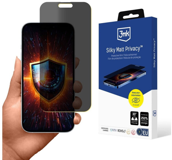 3mk Silky Matt Privacy Blickschutzfolie Apple iPhone 17 Air