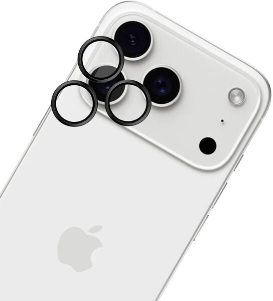3mk HARDY Lens Protection Pro Linsenglas iPhone 17 / Max - schwarz, Bild 4