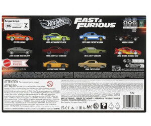Hot Wheels 10er Pack Fast & Furious 1:64 Specialized
