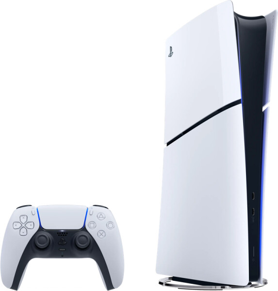 Sony PlayStation 5 Slim (PS5 Slim) Digital Edition Standard Edition 825GB + 2 Controller, Bild 3