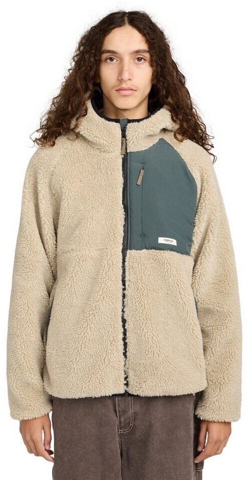 Element Sherpa jacket met capuchon, model 'WOLFE' in ecru gemêleerd online kopen | P&C Element Sherpa jacket met capuchon, model 'WOLFE' in ecru gemêleerd online kopen | P&C