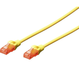 Digitus CAT 6 U-UTP Patchkabel,2m elb CAT 6 U-UTP Patchkabel Cu LSZH AWG 26/7 2 m Gelb (DK-1617-020/Y)