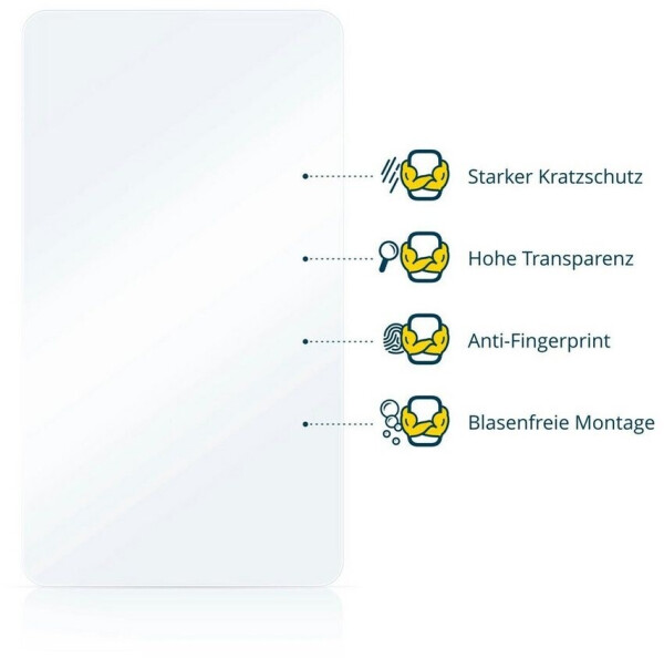 BROTECT Displayschutzglas Schutzglas für Apple iPhone 15 Pro, Displayschutz 9H Schutz Glas Klar Transparent, Bild 4