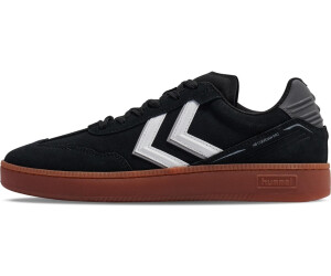 Chaussures De Gardien De Handball Hummel HB Guardian Pro - Dessus Daim Véritable, Semelle Caoutchouc Antidérapante, Pour Intérieur, Noir