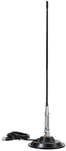 Antenna CB PNI ML90 26-30MHz – 71cm, 150W Con Base Magnetica Da 145mm E Cavo 4m