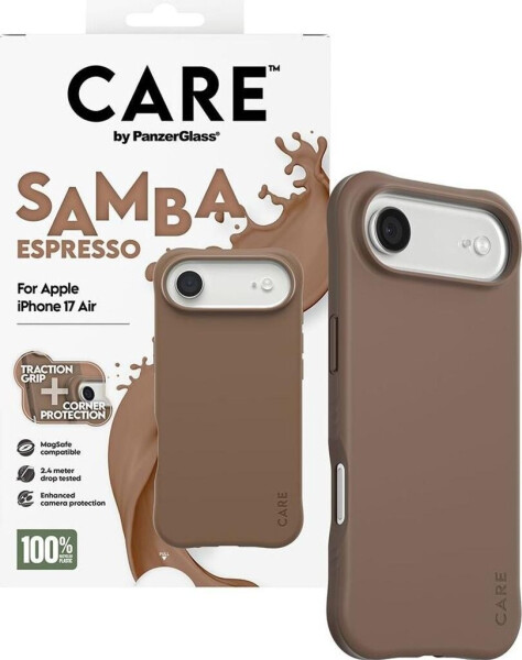 PanzerGlass CARE Hülle Apple iPhone Air MagSafe Samba Espresso, Bild 4