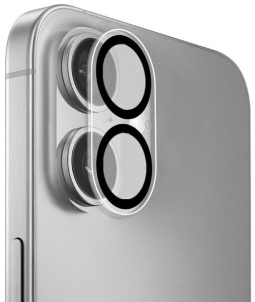 SBS Mobile Gehärtetes Schutzglas für iPhone 17/16 Transparent