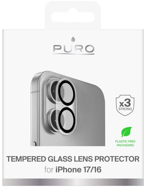 SBS Mobile Gehärtetes Schutzglas für iPhone 17/16 Transparent, Bild 2