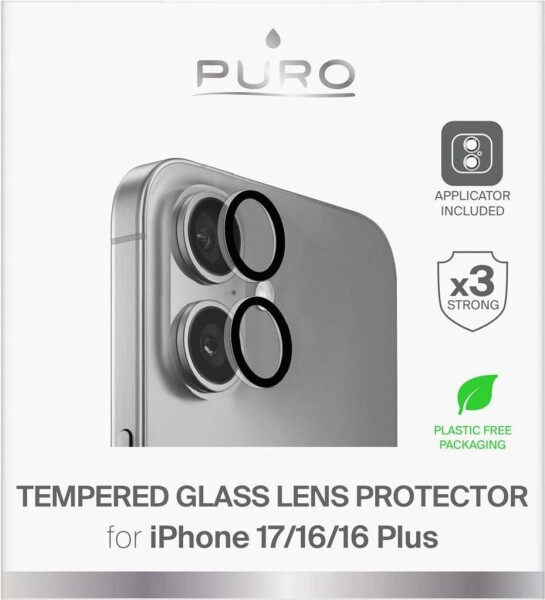 SBS Mobile Individuelles schützendes gehärtetes Glas für iPhone 17/16/16 Plus Transparent, Bild 2