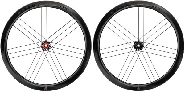 Campagnolo Bora Ultra Wto C23 45 Disc Tubeless 2-way Fit Rennrad Laufradsatz 12 x 100 / 12 x 142 mm Black