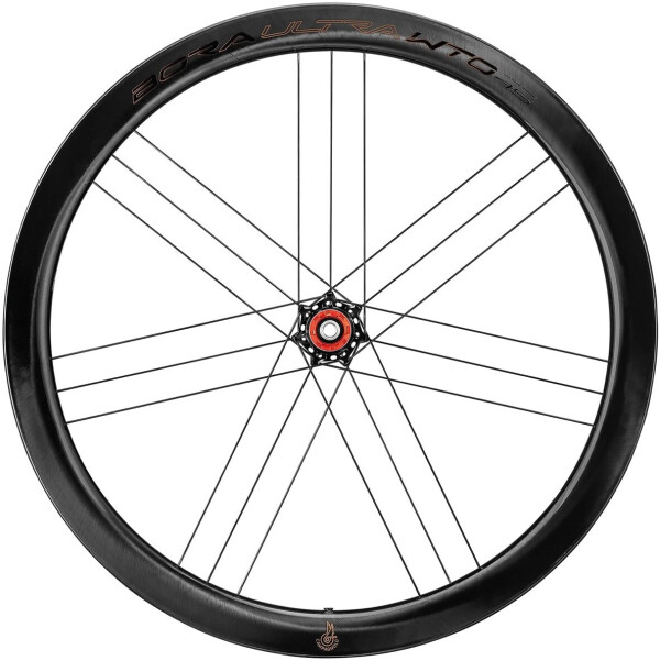Campagnolo Bora Ultra Wto C23 45 Disc Tubeless 2-way Fit Rennrad Laufradsatz 12 x 100 / 12 x 142 mm Black, Bild 2