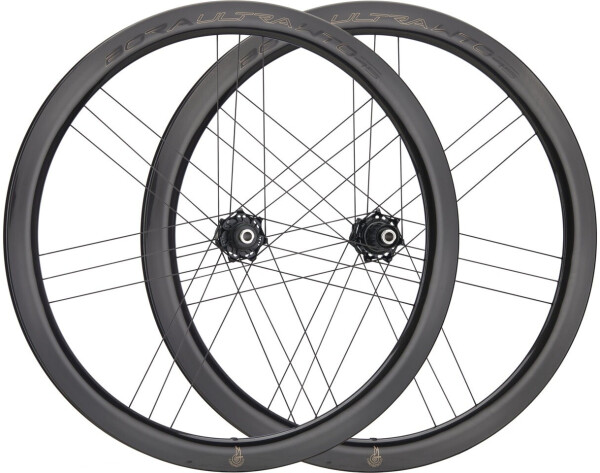 Campagnolo Bora Ultra Wto C23 45 Disc Tubeless 2-way Fit Rennrad Laufradsatz 12 x 100 / 12 x 142 mm Black, Bild 3