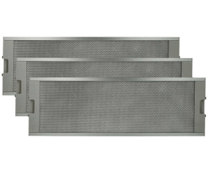 vhbw 3x Filter Metallfettfilter kompatibel mit Imperial DFB 634, DMA 64/1/CH, DMA 64, DMA 64/1, DFA 634, DFA 634 EX Dunstabzugshaube, Metall