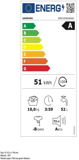 Samsung WW10FG6U94LBU3, Bild 7