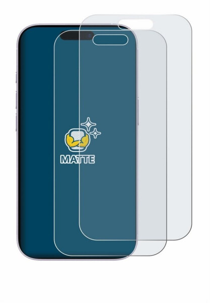 BROTECT Displayschutzfolie Schutzfolie für Apple iPhone 17, 2 Stück, Displayschutz Schutz Folie Matt Entspiegelungsfolie, Bild 2