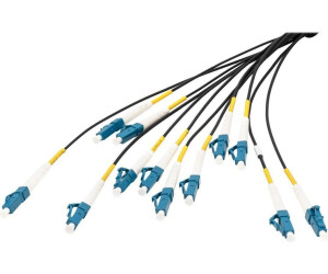 2m LC/SC Glasfaserkabel OS1 - Simplex, LSZH-Mantel, Für Netzwerk & Telekom