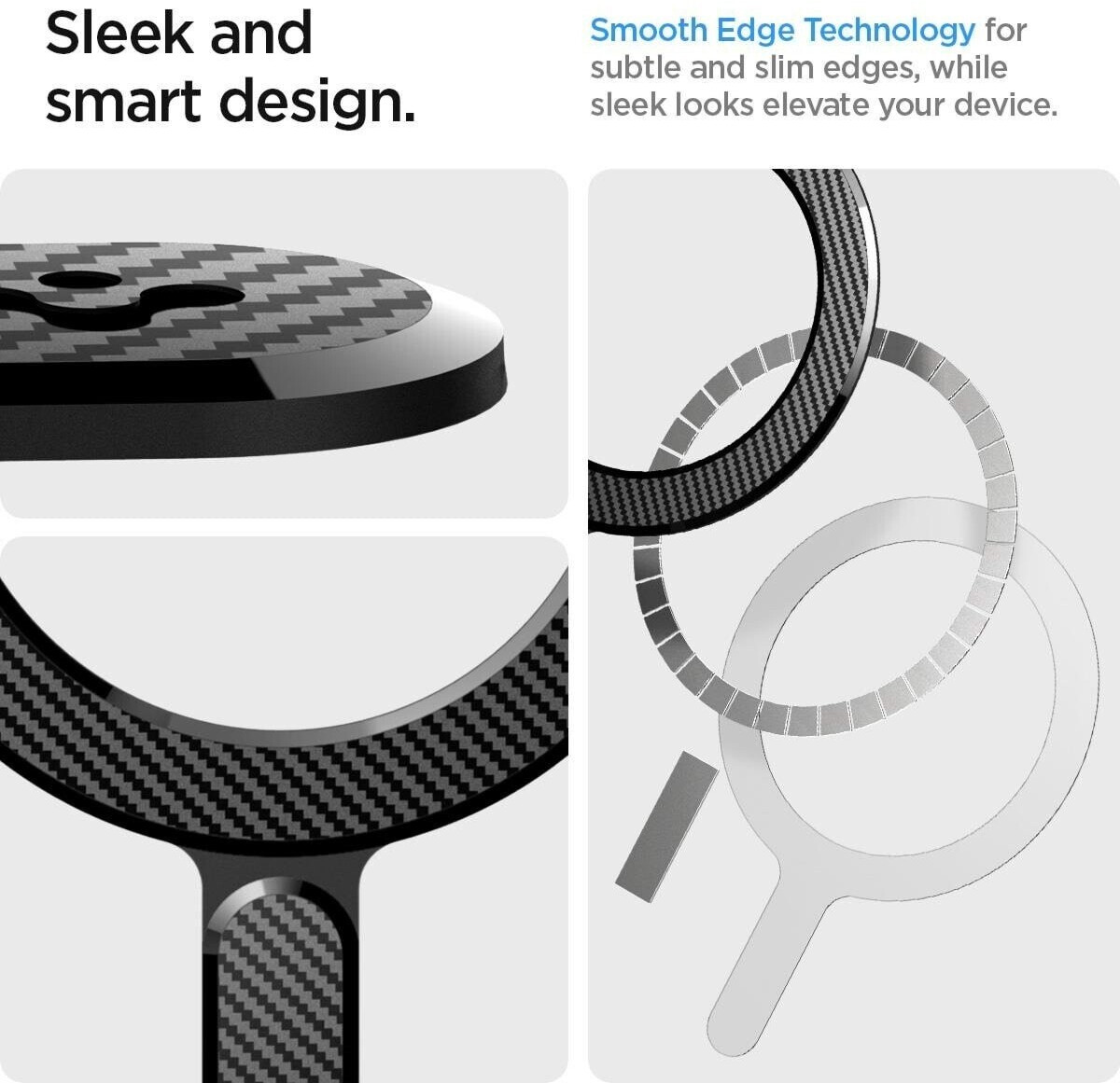 Spigen Spigen OneTap MagSafe Magnetic Plate Carbon - view 12