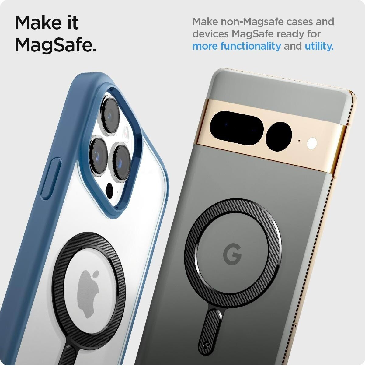 Spigen Spigen OneTap MagSafe Magnetic Plate Carbon - view 10