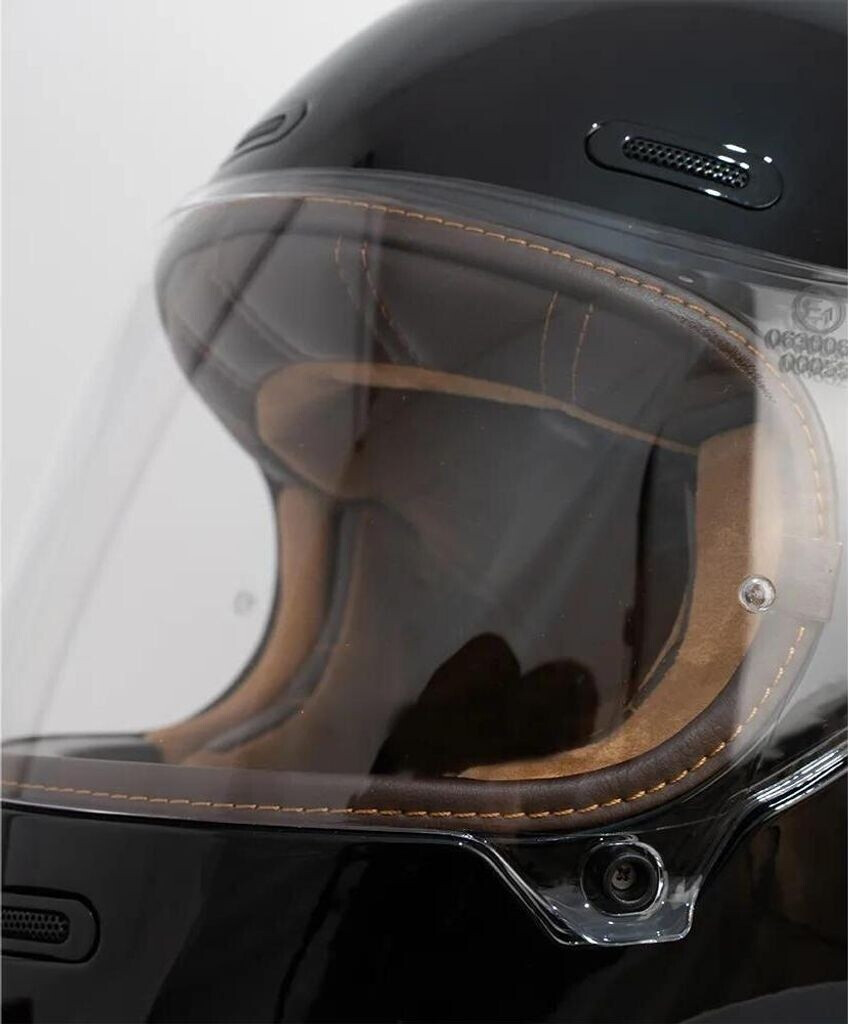 Casque Moto BY CITY Roadster III Fibre De Verre Vert Foncé - Taille XS-XXL, Anti-buée, Compatible Bluetooth