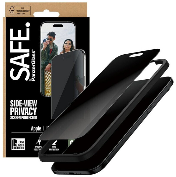PanzerGlass SAFE. by PanzerGlass Privacy Screen Protector iPhone Air | Ultra-Wide Fit w. EasyAligner, Bild 6